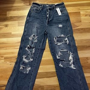 NWT Pacsun ripped baggy jeans